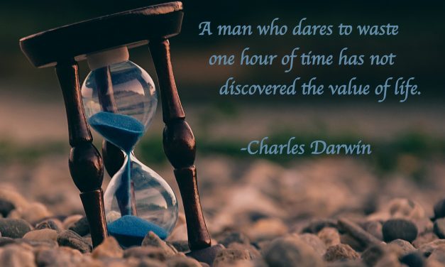 Darwin quote: A man who dares…